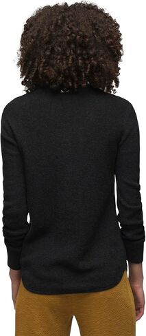 prAna Milani Henley Black MD (Women's 8-10) in Saudi Arabia