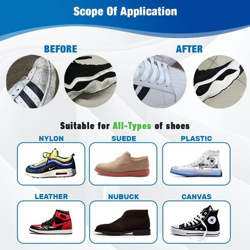 HandyTowel Shoe Wipes - Sneaker Wipes & Shoe Cleaner Wipes, Suitable For All Types Of Shoes | 100% Recyclable, Disposable, On The Go (10PCS) in Saudi Arabia
