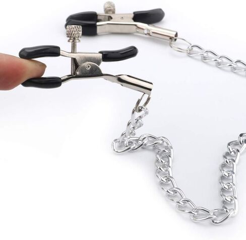مشابك قابلة للتعديل للنساء مع سلسلة معدنية ومشابك زخرفية غير خارقة، مشبك مجوهرات غير ثقب على سلسلة مجوهرات مجوهرات الجسم للنساء in Kuwait