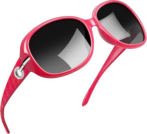 Joopin Jackie Sunglasses, Oversized Shades for Women Trendy Big Rectangle Sun Glasses Polarized UV Protection Sunnies in Kuwait