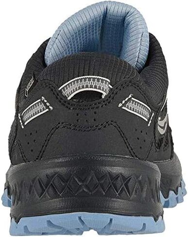 Saucony Women's Versafoam Excursion Tr13 Trail Running Shoe, Black/Light Blue, 8.5 in Saudi Arabia