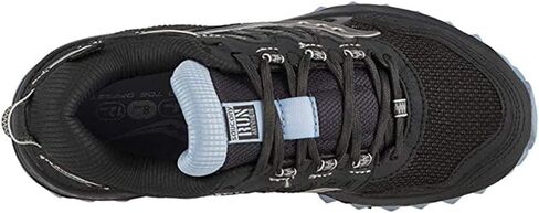 Saucony Women's Versafoam Excursion Tr13 Trail Running Shoe, Black/Light Blue, 8.5 in Saudi Arabia