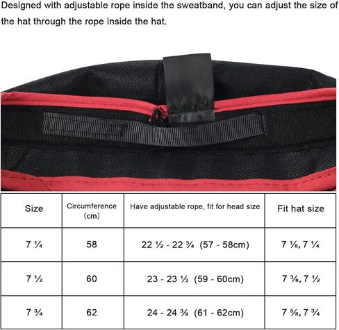 قبعة JANGOUL الرجالية من الكتان صيفية قبعة موزع الصحف قابلة للتعديل من Gatsby Golf Flat Ivy Hat in Kuwait