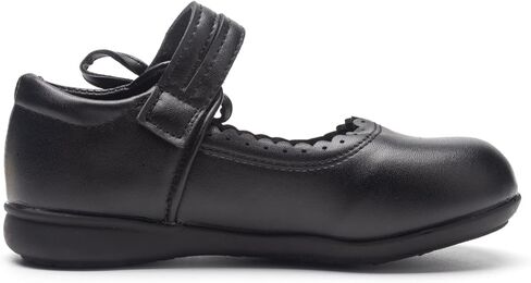 حذاء مسطح من Mesiiloly بفيونكة جانبية لطيفة للفتيات الصغيرات أحذية باليه مريحة وأنيقة للحفلات المدرسية وفتيات الزهور in Kuwait