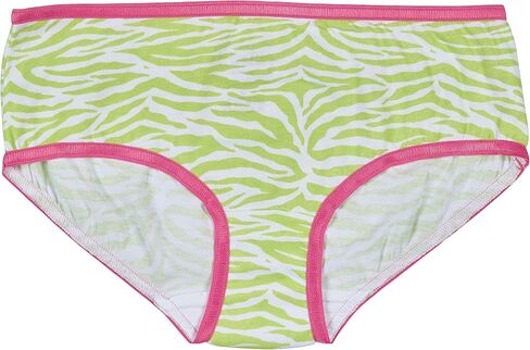 Trimfit Girls Soft Cotton Colorful Hipster Panties (Pack of 10 Kids Underwear) in Saudi Arabia