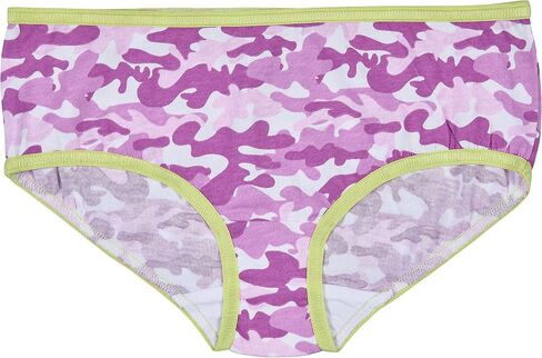 Trimfit Girls Soft Cotton Colorful Hipster Panties (Pack of 10 Kids Underwear) in Saudi Arabia