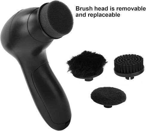 Electric Shoe Brush,ANGGREK Shoe Brush Kit Leather Shoe Care Shining Dust er Polishing Brightening Brushes in Saudi Arabia