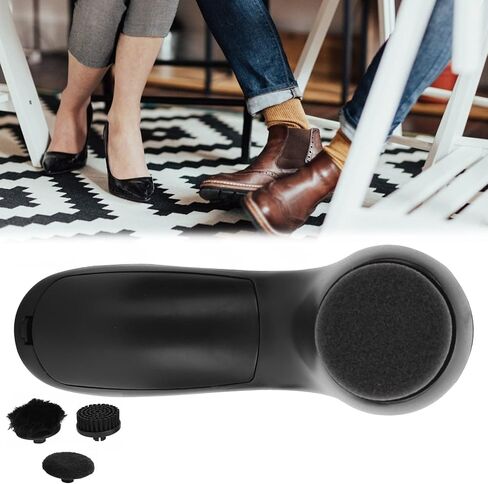 Electric Shoe Brush,ANGGREK Shoe Brush Kit Leather Shoe Care Shining Dust er Polishing Brightening Brushes in Saudi Arabia