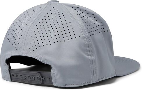 Black Clover Fendor Adjustable Snapback Silver Hat with Woven Label in Saudi Arabia