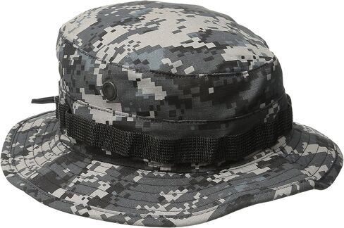 Propper 60/40 Ripstop Boonie Sun Hat for Men, Adjustable Chin Strap, Military Grade, Vent Holes, Cotton / Polyester Ripstop in Saudi Arabia