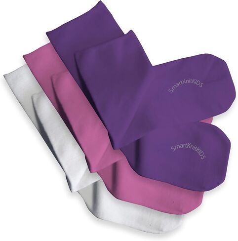 SmartKnitKIDS Seamless Sensitivity Socks 12 Pack - Made in USA in Saudi Arabia