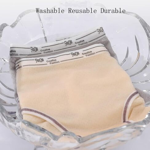 Hbhpov Teen Girls Knickers Soft Cotton Underwear Mid Waist Solid Panties for Teenager Age 10-16 (Pack of 8) in Kuwait