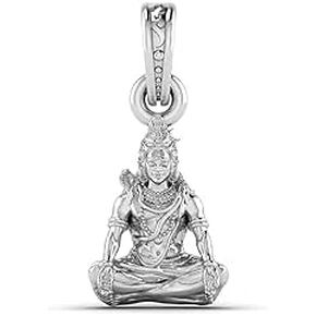 FAB_Collection_Crafts | قلادة God Shiva للرجال والنساء Bhagwan Shiv Ji Locket من أجل الصحة الجيدة والثروة | بدون سلسلة. in Kuwait