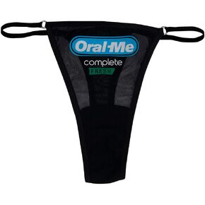 Ebsem ORAL ME Sexy Transparent See Through & Cotton Hipster Bikini Women's Funny Underwear Panties Briefs Lingerie Thong in Saudi Arabia