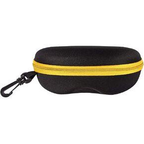 FF1 Zipper Shell Sunglasses Glasses Case with Belt Loop, Clip, Plastic Carabiner Hook in Saudi Arabia