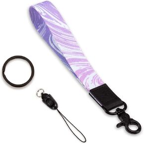 KAMT Key Phone Wristlet Strap, Hand Wrist Key Chain Lanyard with Ring, Cool Women Wrist Strap for Car Key, ID Badge, Wallet