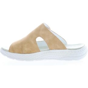 Propet Womens Travelactiv Sedona Slide Casual Sandals Casual - Orange in Saudi Arabia