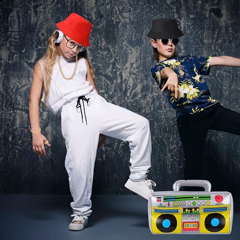 مجموعة أزياء الهيب هوب المكونة من 8 قطع من YAROMO، إكسسوارات مغني الراب في الثمانينيات والتسعينيات من القرن الماضي أزياء الهيب هوب الفاخرة أزياء التسعينيات لحفلات الهيب هوب في الثمانينيات وأعياد الميلاد in Kuwait