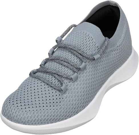 CALTO Men's Invisible Height Increasing Elevator Shoes - Ultra Lightweight Sporty Sneakers - 2.4 Inches Taller in Saudi Arabia
