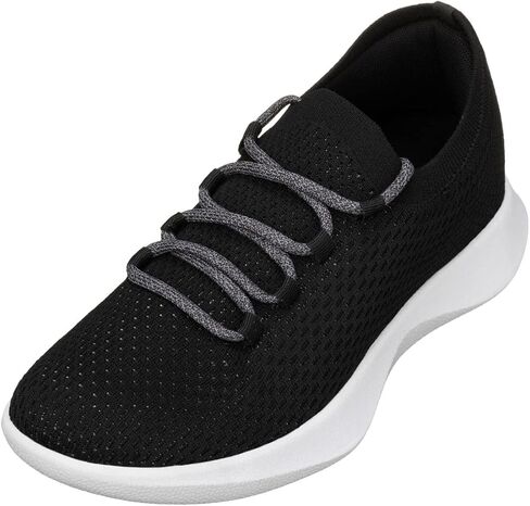 أحذية CALTO الرجالية غير المرئية لزيادة الارتفاع - أحذية رياضية خفيفة الوزن للغاية - أطول 2.4 بوصة in Kuwait