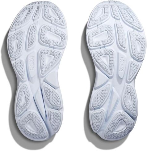 Hoka Women's Bondi 8 Sneaker, White/White, 8 in Saudi Arabia