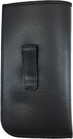 MAZZEO Extra Large Soft Slip in Glasses Case with Pocket Clip for Eyeglasses & Sunglasses for Men & Women in Saudi Arabia