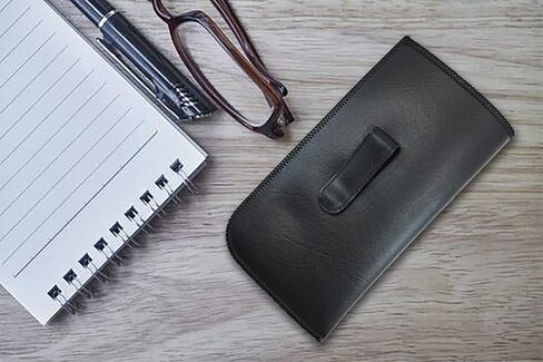 MAZZEO Extra Large Soft Slip in Glasses Case with Pocket Clip for Eyeglasses & Sunglasses for Men & Women in Saudi Arabia