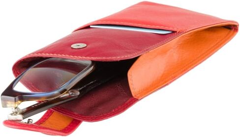 Visconti RB106 حقيبة نظارات جلدية ناعمة/حامل نظارات شمسية، in Saudi Arabia