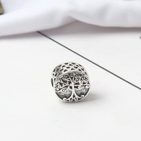 Charm 925 Sterling Silver Pendant,Girl Jewelry Beads Gifts for Women Bracelet&Necklace in Saudi Arabia