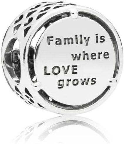 Charm 925 Sterling Silver Pendant,Girl Jewelry Beads Gifts for Women Bracelet&Necklace in Saudi Arabia