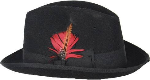 Scala Classico Men's Wool Felt Fedora Hat in Saudi Arabia