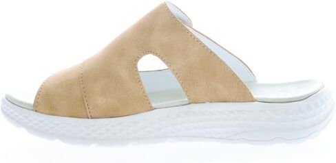 Propet Womens Travelactiv Sedona Slide Casual Sandals Casual - Orange in Saudi Arabia