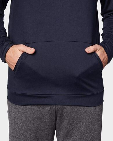 32 DEGREEES Men's Cool Classic Long Sleeve Hooded T-Shirt | Anti-Odor | 4-Way Stretch | Moisture Wicking in Saudi Arabia