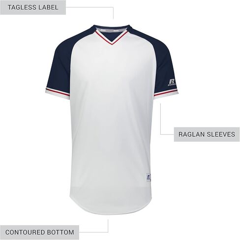 Russell Athletic Boys' Youth Classic V-Neck Jersey in Saudi Arabia