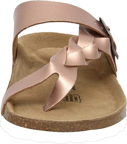 CUSHIONAIRE Women's Libby Cork footbed Sandal with +Comfort and Wide Widths Available, in Saudi Arabia