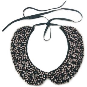 Trimscraft Collar Necklace Simulated Pearls Sequins Rhinestone Crystal Embroidery Women Clothing Costumes Bridal Webbing Dress Accessories, Rhinestone, Rhinestone in Kuwait