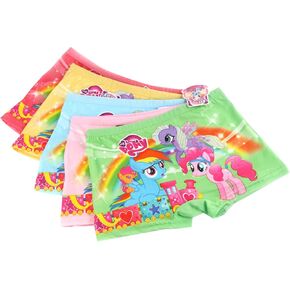 LEMONBABY Little Kids boys Girls Unicorn Assorted Boxer Soft Cotton Panties Boyshorts Briefs (Pack of 5)