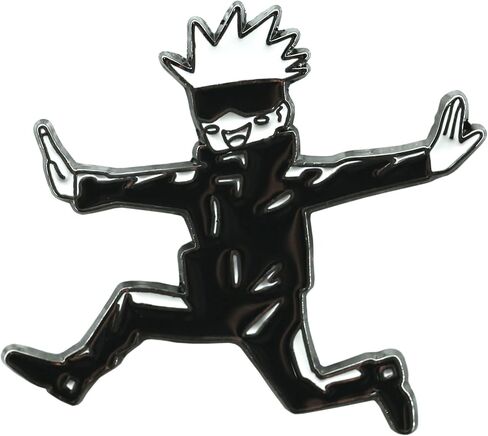 Indorasen Anime characters Itadori Yuji badge Ryomen Sukuna badge funny Gojo Satoru badge in Saudi Arabia