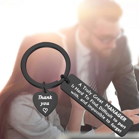 هدية مدير ENSIANTH مدير رائع حقًا من الصعب العثور على سلسلة مفاتيح شكرًا لك على الإدارة والقائد والرئيس in Kuwait