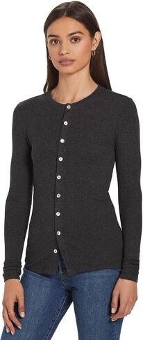 Goldie Lewinter Women's Ribbed Cardigan in Saudi Arabia