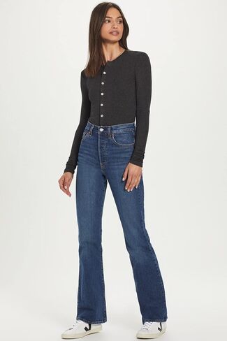 Goldie Lewinter Women's Ribbed Cardigan in Saudi Arabia