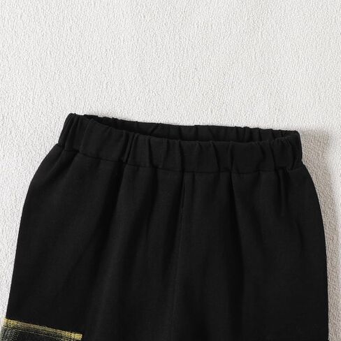 نيوتوكد طقم ملابس للاولاد الصغار مكون من سويت شيرت بغطاء راس منقوش باكمام طويلة وبنطلون مناسب كهدية للخريف والشتاء in Kuwait