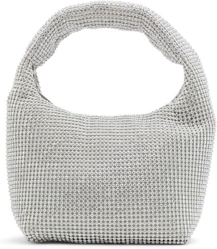 ALDO Encrusted with Precious Rhinestones, This top Handle Bag is The Perfect Plus-one for Your Most Glamorous Occasions, Silver in Kuwait