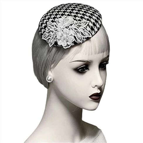 قبعة فاسيناتورز للنساء، قبعات حفلات الشاي للفتيات، قبعة بنمط العشرينات والخمسينيات من القرن الماضي لحفلات الكوكتيل وحفلات الزفاف والكنيسة in Kuwait