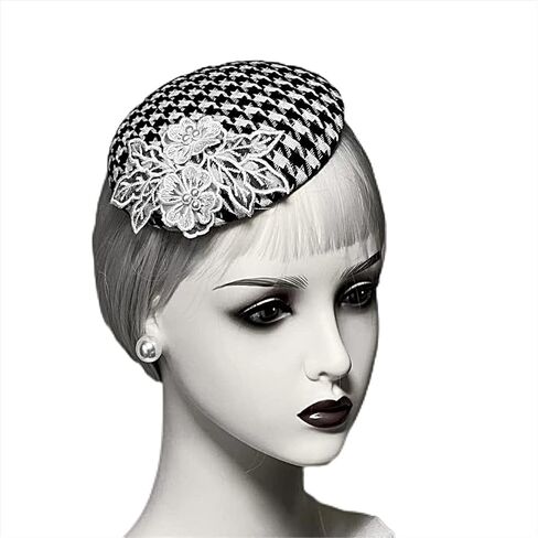 قبعة فاسيناتورز للنساء، قبعات حفلات الشاي للفتيات، قبعة بنمط العشرينات والخمسينيات من القرن الماضي لحفلات الكوكتيل وحفلات الزفاف والكنيسة in Kuwait