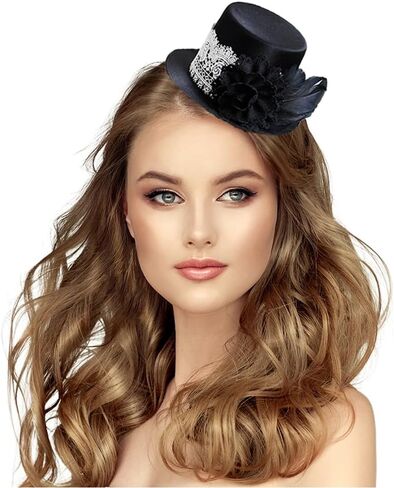 Fascinators for Women Tea Party Hats Church Halloween Headwear in Saudi Arabia