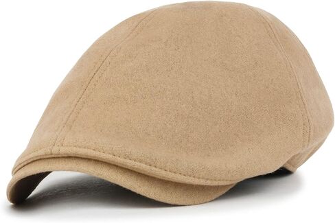 قبعة ililily الأساسية ذات اللون الأساسي Gatsby Newsboy Hat Flex Fit Cabbie Hunting Flat Cap in Kuwait