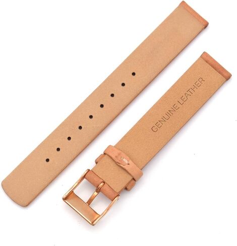 THEAGE 14mm Leather Calfskin Women's Watch Band Straps Replacement for Skagen in Saudi Arabia