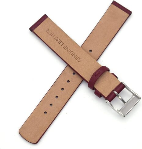 THEAGE 14mm Leather Calfskin Women's Watch Band Straps Replacement for Skagen in Saudi Arabia