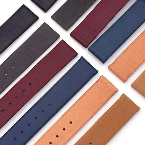 THEAGE 14mm Leather Calfskin Women's Watch Band Straps Replacement for Skagen in Saudi Arabia